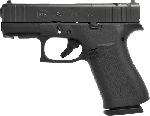 Glock G43X MOS 9mm Luger Semi-Auto Handgun with 10-Round Magazines