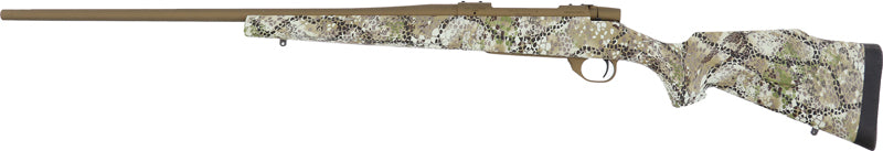 Weatherby Vanguard Badlands 6.5 PRC Sporting Rifle with Camouflage Stock and Bronze Finish