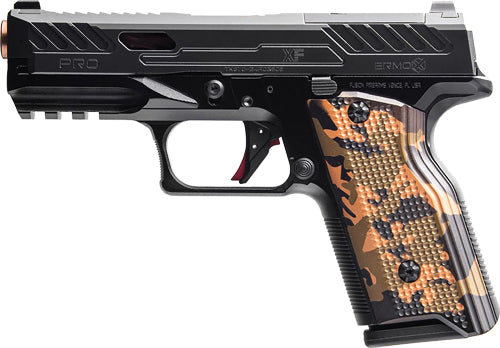 Fusion Firearms XF Pro 9mm 4-inch Semi-Auto Pistol with Bronze Barrel and Two Magazines