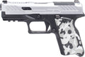 Fusion Firearms XF9C10 Pro 9mm Semi-Auto Pistol with Chrome Finish, 4-inch Barrel, 10-Round Capacity