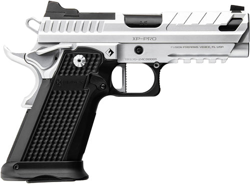 Fusion Firearms XP Pro 9mm Semi-Auto Pistol with 4-Inch Barrel and Chrome Finish