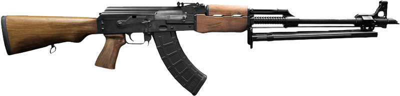 Zastava Arms USA ZR72762W M72 RPK Rifle 7.62x39mm with Hardwood Stock and Scope Rail
