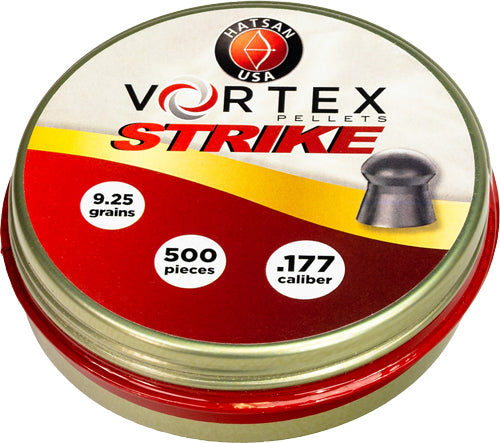 Hatsan Airguns Hatsan Vortex Strike Pellets 177 9.25 Grain 500 Per Tin