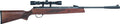 Hatsan Airguns Hatsan Model 95 Spring Combo .177 With Optima 3-9X32 Walnut