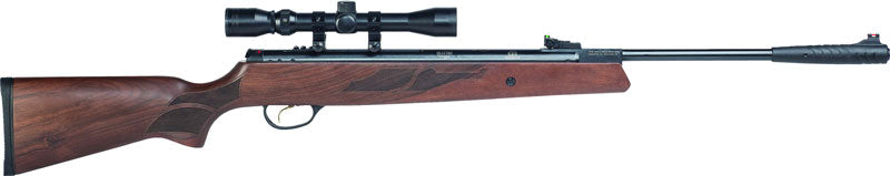 Hatsan Airguns Hatsan Model 95 Spring Combo .22 With Optima 3-9X32 Walnut