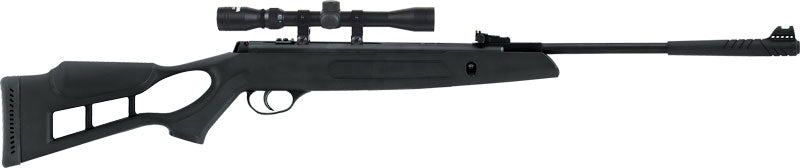 Hatsan Airguns Hatsan Edge Spring Combo .22 With Optima 3-9X32 Black/Synth