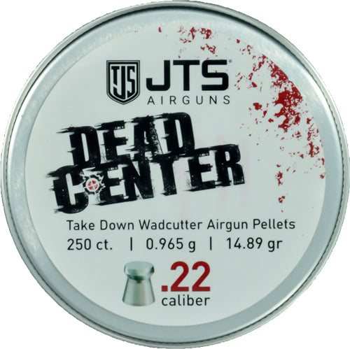 Jts Group Jts Pellets Dead Center 22 Wadcutter 14.89 Grain 250 Count