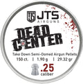 Jts Group Jts Pellets Dead Center 25 Cal Semi-Domed 29.32 Grain 150 Count