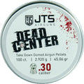 Jts Group Jts Pellets Dead Center 30 Domed 45.06 Grain 100 Count