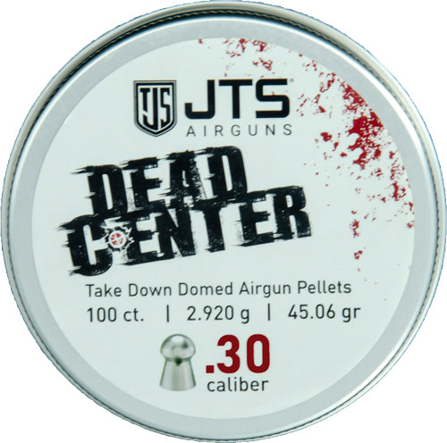 Jts Group Jts Pellets Dead Center 30 Domed 45.06 Grain 100 Count