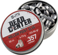 Jts Group Dead Center, .357 Caliber Pellets, Hollow Point Tip, 50 Per Tin