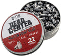 Jts Group Dead Center, .22 Caliber Pellets, Hollow Point Tip, 200 Per Tin