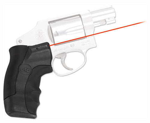 Crimson Trace LG350 Lasergrip for Smith & Wesson J-Frame Revolvers with Red Laser and ShockStop™ Technology