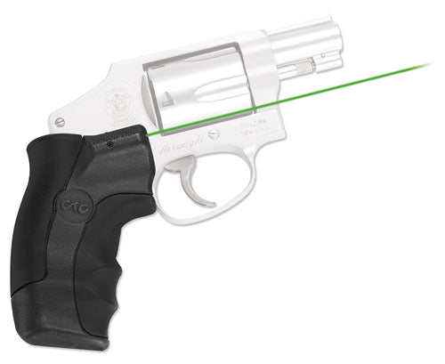 Crimson Trace LG350G Lasergrips for Smith & Wesson J-Frame Revolvers with Green Laser Technology