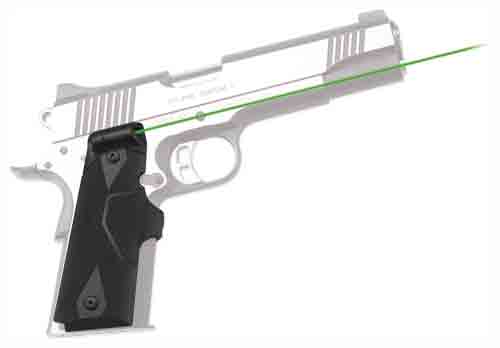 Crimson Trace LG401G Lasergrips for 1911 Full-Size Pistols - Green Laser Technology