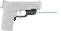 Crimson Trace LaserGuard Green Laser for S&W M&P Shield EZ .380 and M&P 22 Comp – Instinctive Activation, Adjustable Windage & Elevation