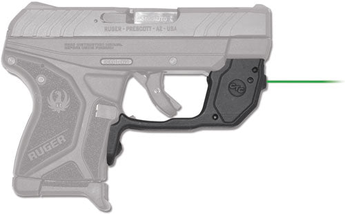 Crimson Trace LaserGuard Polymer Laser Sight for Ruger LCP II – Green Laser, Trigger Guard Mount