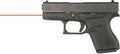 LaserMax Laser Guide Rod Red for Glock 43 Pistols (Part Number: LMSG43)