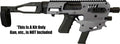 Caa Mck Micro Conversion Kit Gen 2 For Glock 9 Round Box Brace Tgrey