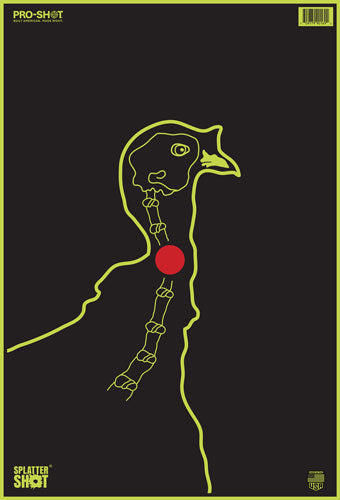 SPLATTER SHOT TARGET 12"X18"