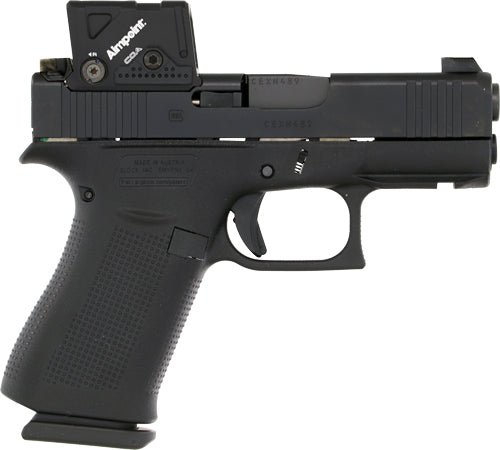 Glock 43X MOS8 9mm FS Pistol with 10-Round Magazines and Red Dot Optic Compatibility
