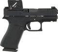 Glock 43X MOS8 9mm FS Pistol with 10-Round Magazines and Red Dot Optic Compatibility