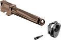Radian Weapons Ramjet Barrel, Afterburner Compensator, 9MM, Dlc Finish, Bronze And Black, Intra-Lok Mounting