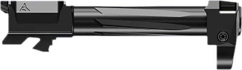 Radian Weapons Ramjet Fluted Barrel With Afterburner Muzzle Brake, 9MM, Radianite Finish, Black/Gray, Intra-Lok