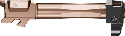Radian Weapons Ramjet Fluted Barrel With Afterburner Muzzle Brake, 9MM, Fits Glock 19 Round Box Gen 6, Pvd Finish
