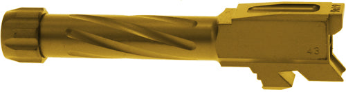 Rival Arms Gold Threaded Barrel for Glock 43 - Part RA20G302E