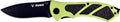 RUKO FOLDER 3.25" GREEN HANDLE