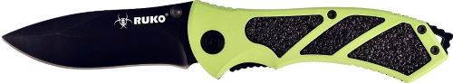 RUKO FOLDER 3.25" GREEN HANDLE