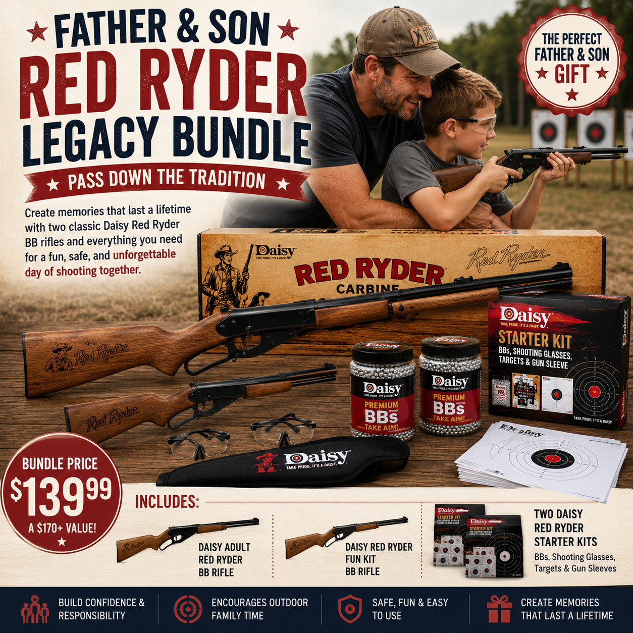 Father & Son Red Ryder Legacy Bundle
