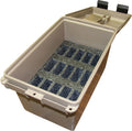 MTM Tactical Magazine Can in Dark Earth for AR-15 Magazines – Holds 15 Magazines