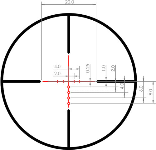 EOTECH SCOPE VUDU X 1-6X24MM