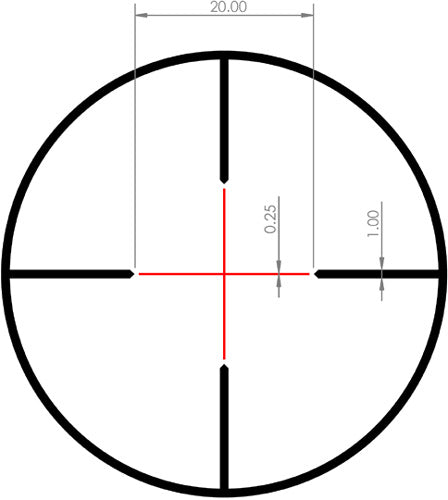 EOTECH SCOPE VUDU X 1-6X24MM