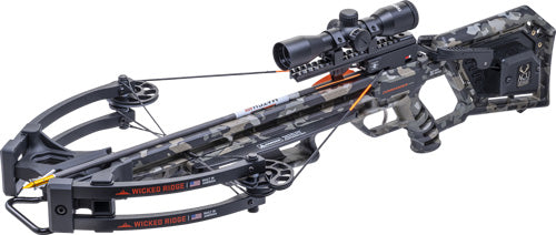 Wicked Ridge XBOW Commander Crossbow with Pro View 400 Scope and Arrows