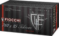 Fiocchi 7.62x25 Tokarev Full Metal Jacket Ammunition - 85 Grain, Reloadable, 50 Rounds