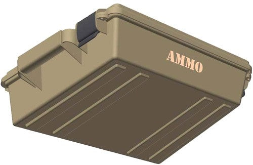 MTM Ammo Crate ACR572 - Durable Storage Box for Ammo and Hunting Gear in Dark Earth