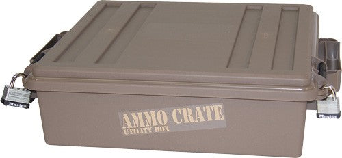 MTM Ammo Crate ACR572 - Durable Storage Box for Ammo and Hunting Gear in Dark Earth
