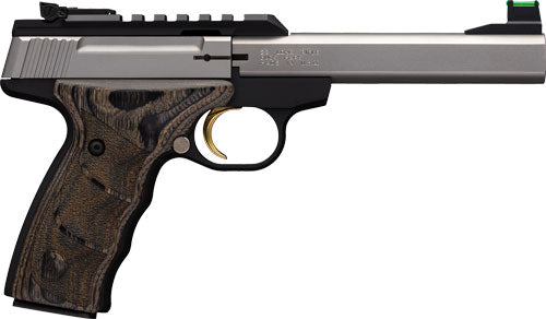 Browning Buck Mark Plus UDX .22 Long Rifle Semi-Auto Pistol with Picatinny Rail and Fiber Optic Sights