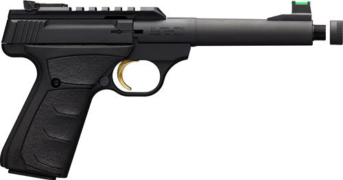 Browning Buck Mark Plus Camper .22 Long Rifle Semi-Auto Pistol with Threaded Barrel and Picatinny Rail