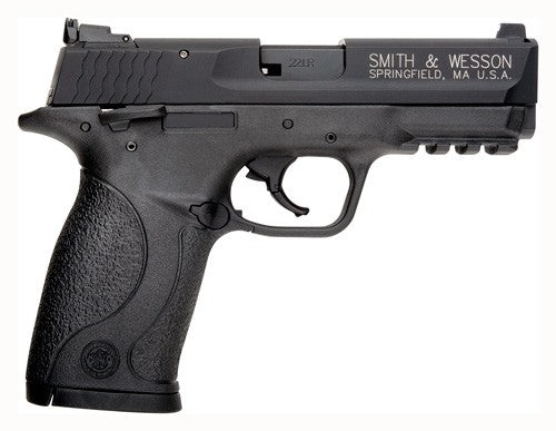 Smith & Wesson M&P22 Compact .22 LR Semi-Auto Pistol with 3.56-Inch Barrel and 10-Round Capacity and Black Finish