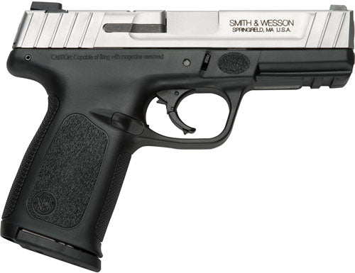 Smith & Wesson Sd9Ve 9mm FS Semi-Auto Pistol with 4-Inch Barrel and 10-Round Capacity and Stainless Finish