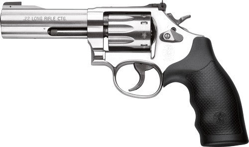 Smith & Wesson Model 617 .22LR 4-Inch Revolver with Adjustable Sights and 10-Shot Capacity