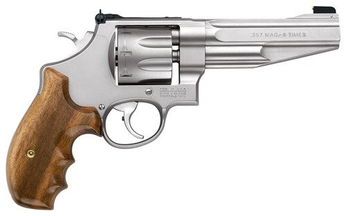 Smith & Wesson 627 Performance Center Revolver - .357 Magnum/38 Special with Adjustable Sights and Stainless Steel Frame