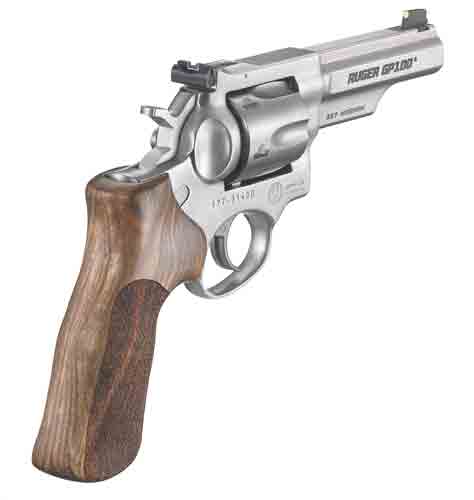 Ruger GP100 357 Magnum Revolver with 4.2-Inch Barrel and Adjustable Sights