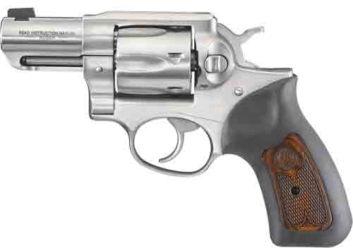 Ruger GP100 .357 Magnum 2.5-inch Stainless Revolver with Rubber Grips