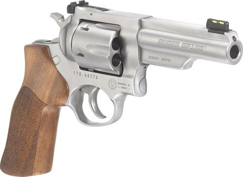 Ruger GP100 Match 10mm Auto Revolver with 4.2-inch Stainless Barrel