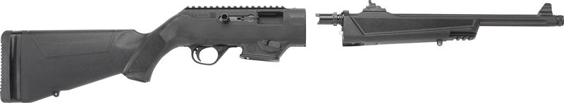 Ruger PC Carbine 9mm Luger Semi-Automatic Rifle with 16.1-inch Barrel and Adjustable Ghost Ring Sights